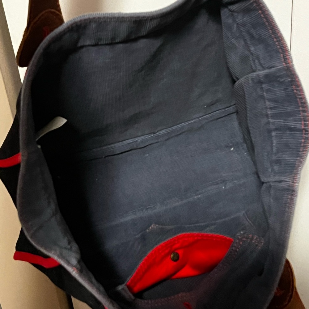 GAP Y2K Reversible Denim/Corduory Hand Bag - Picture 7 of 12